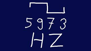 5973 hz square