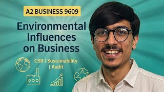 A2 Business 9609 | Environmental Influences on Business | CSR, Sustainability & Environmental Audit