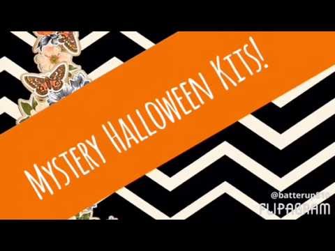 **ALL SOLD**Mystery Halloween Kits! paper mache