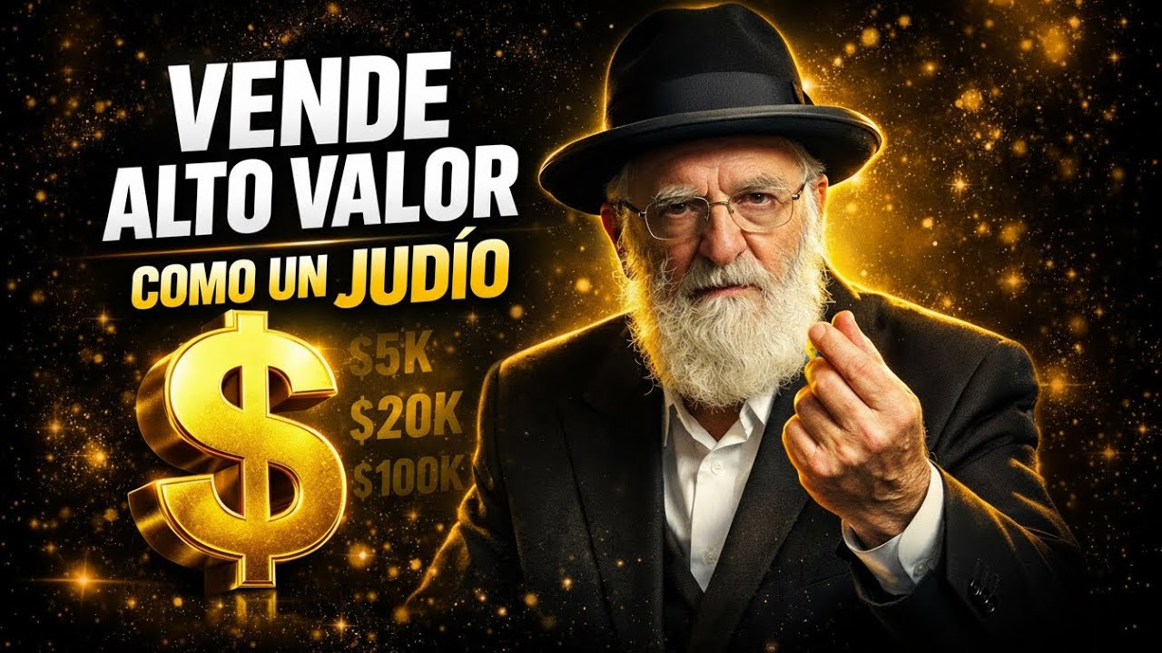 CÓMO VENDER PRODUCTOS DE ALTO VALOR - EL MÉTODO JUDÍO DE PERSUASIÓN