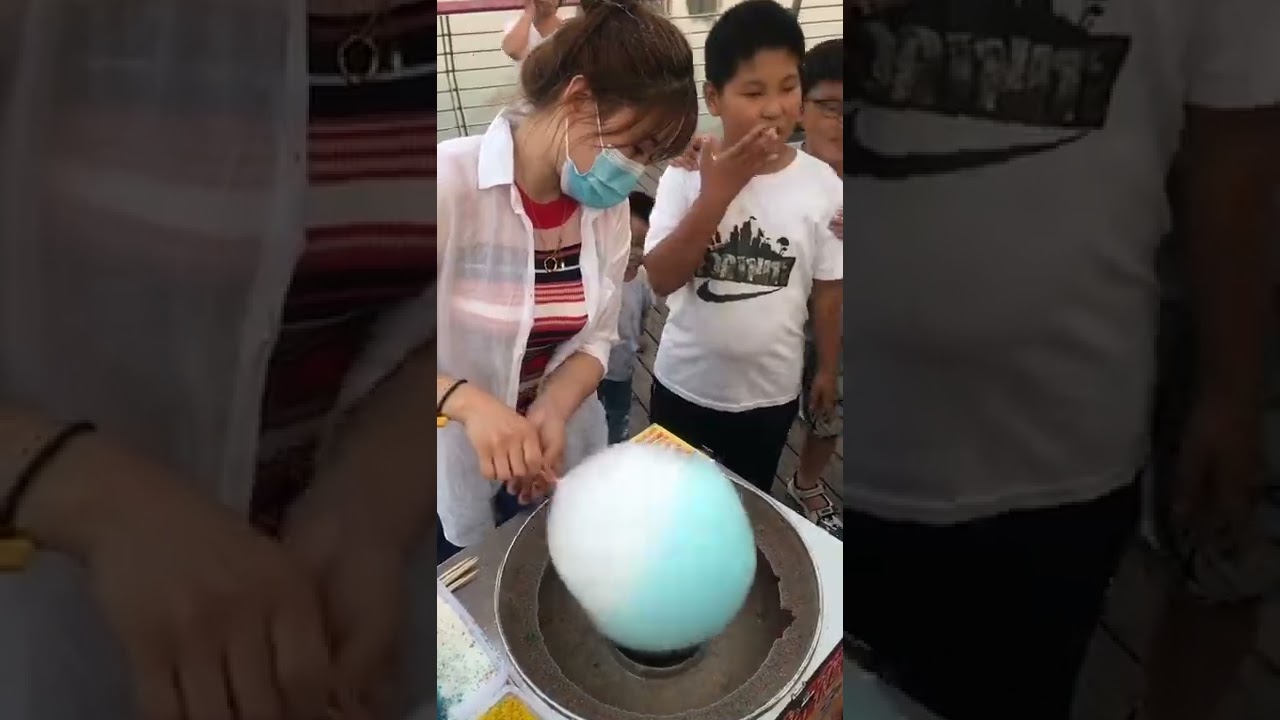 Set up a stall to support a family 