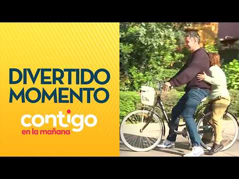 "SHE'S GOT A FIRM GRIP ON HIM"😂 The hilarious moment with 70-year-old Elvira - Contigo en la Mañana