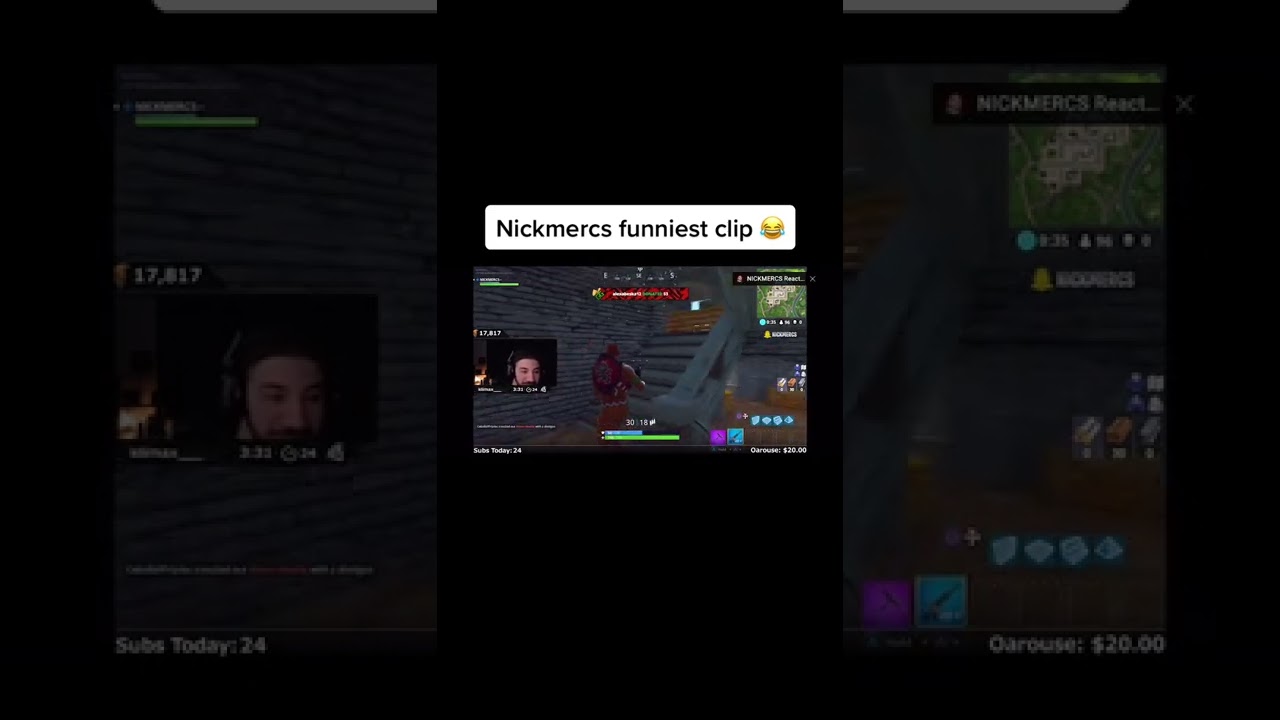 Nickmercs funniest clip on Fortnite 😂 tiktok _nostalgic.fortnite_