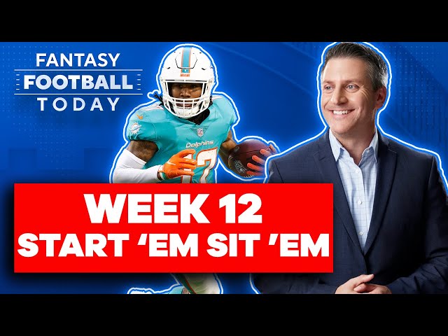 week 12 start em sit em