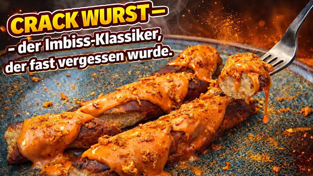 Crack Wurst da ist der Name Programm !  - Der vergessene Imbissklassiker | The BBQ BEAR