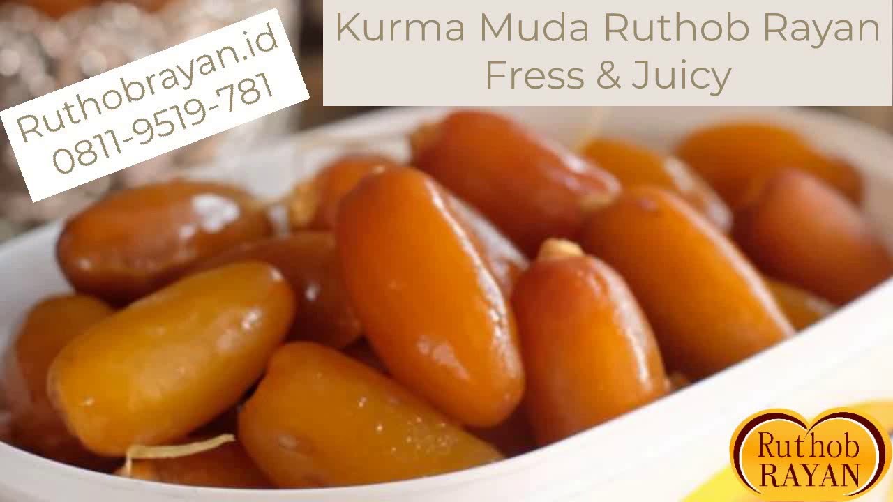 Khasiat Kurma Bagi Ibu Hamil #KurmaMuda #RuthobRayan 