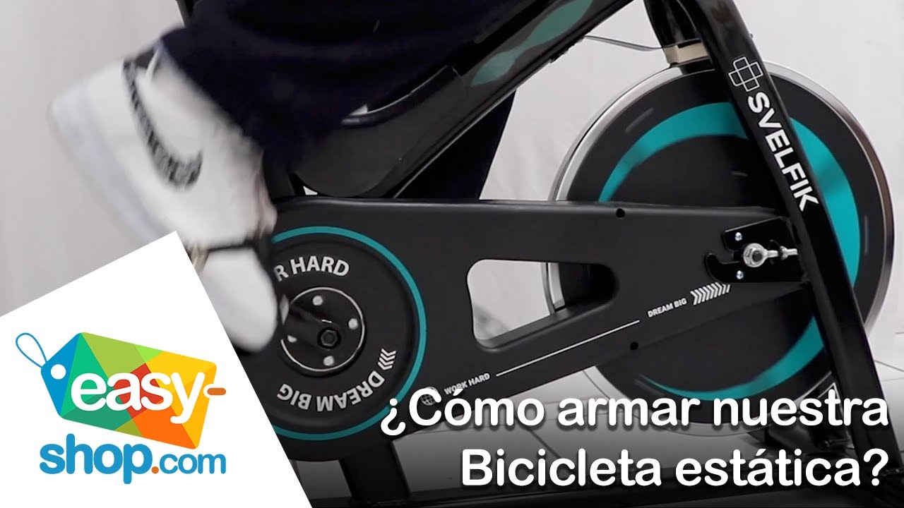 Bicicleta Spinning Fija Centurfit 6 kg Negra