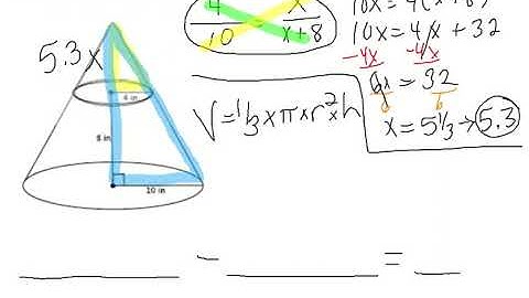 volume of truncated cone