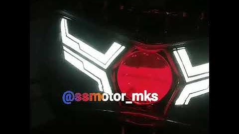 HEADLAMP LAMPU DEPAN YAMAHA ALL NEW NMAX CUSTOM LAZY BILED