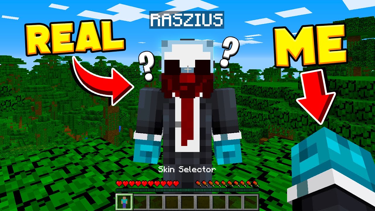 I Pranked him as HIMSELF in Minecraft! - Funny Trolling Video