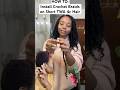 HOW TO: Crochet boho braids FOR TWA 4c Hair at Home #hair #hairstyle #shorts #diy #howto