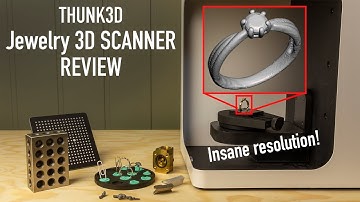 Thunk3D Jewelry 3D Scanner Review - Incredible 0,01mm accuracy