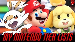 My Nintendo Tier Lists! | Smash bros ultimate, Super Mario Bros, Joycons and Pokemon!