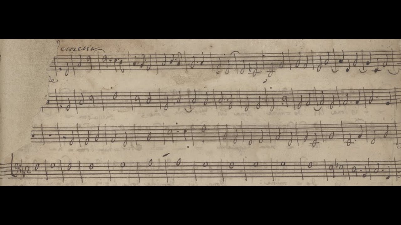 Andre Campra - Messe de requiem. {w/ original Manuscript.} - YouTube