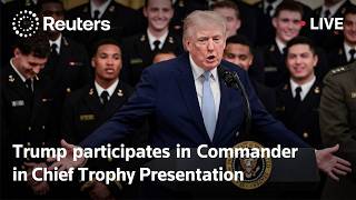 LIVE: Trump participates in the Commander in Chief Trophy Presentation