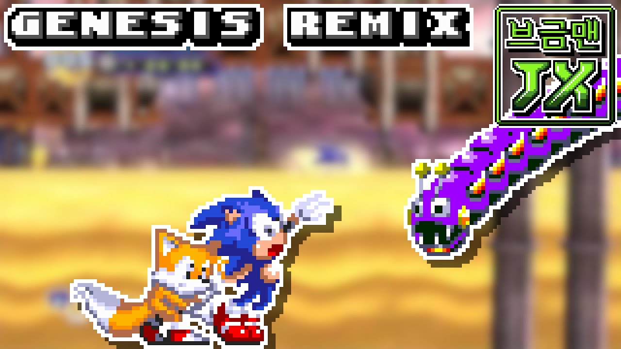 [16-Bit;Genesis]Oil Desert Act 2 - Sonic The Hedgehog 4