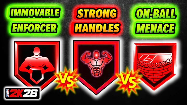 Strong Handles vs On Ball Menace vs Immovable Enforcer on NBA 2K26
