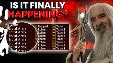 200IQ Player (Isengard) VS 7 Crazy AI (Rohan) | BFME1 Patch 2.22 Gameplay