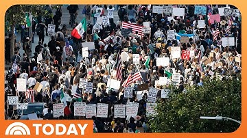 Protests Over ICE Raids Spread to More Cities Across US