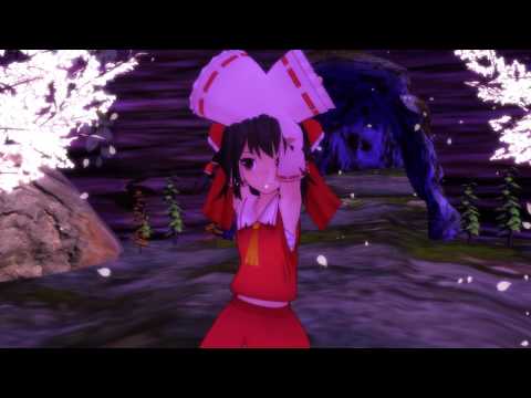 【東方MMD】霊夢でlamb. 綺麗な巫女ver.