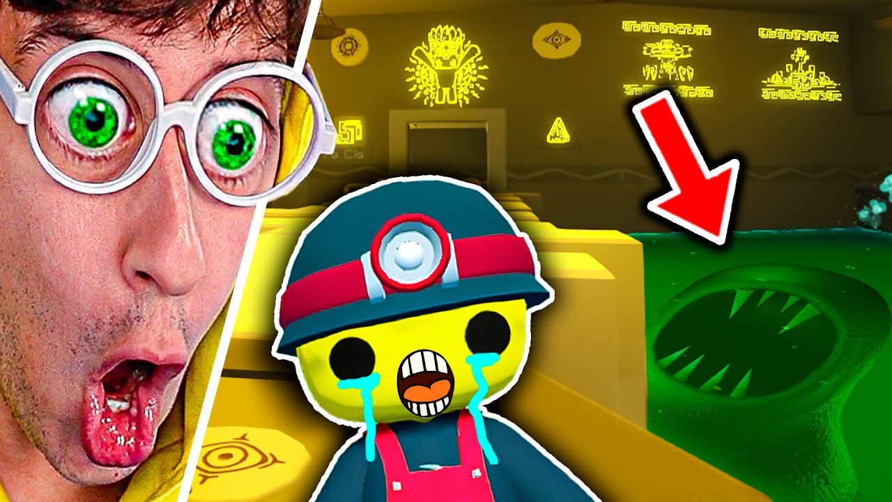 Templo Alien Fantasma 👽👻!! (tengo miedo 😱) - Wobbly Life #231