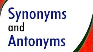 Most Important Antonyms | Synonym for CSS and PMS |MPT 2026