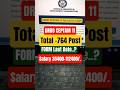 DRDO CEPTAM 2025 ✅ Last date 2025 | Eligibility criteria | Salary