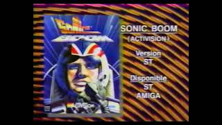 Sonic Boom (test Atari ST - Gros Plan sur la Souris, 1990)