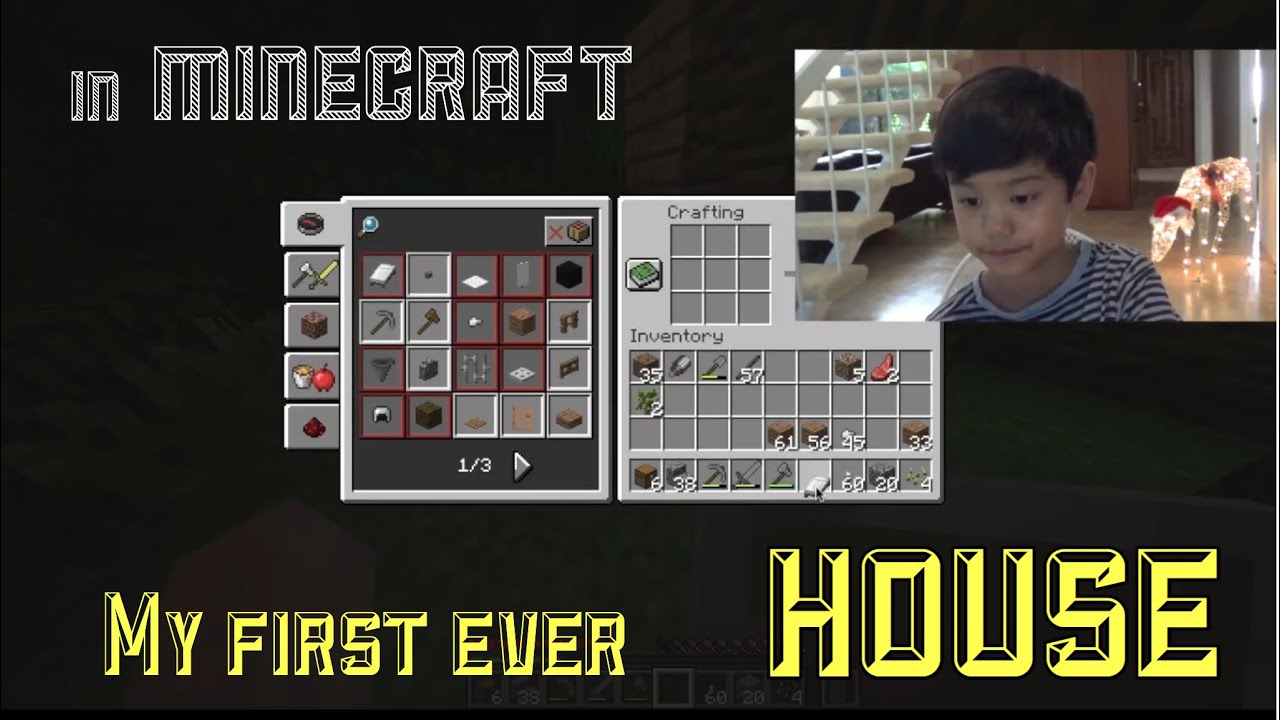 Making My FIRST EVER House!!!🏡🤔 #Minecraft Survival Let's Play Episode ...