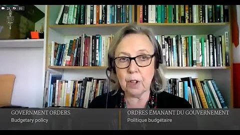 Elizabeth May reacts to the Federal 2021 Budget