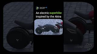 "Meet the Futuristic Akira-Style Electric Superbike 🏍️⚡️