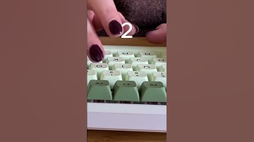 Switching to Matcha Keycaps 🌱 | AJAZZ K870T Mechanical Keyboard Setup