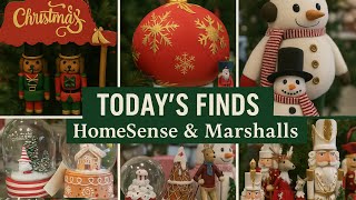 Today’s Best Christmas Finds at HomeSense & Marshalls! 🎄✨ Nutcrackers, gingerbread & the viral 🧸 