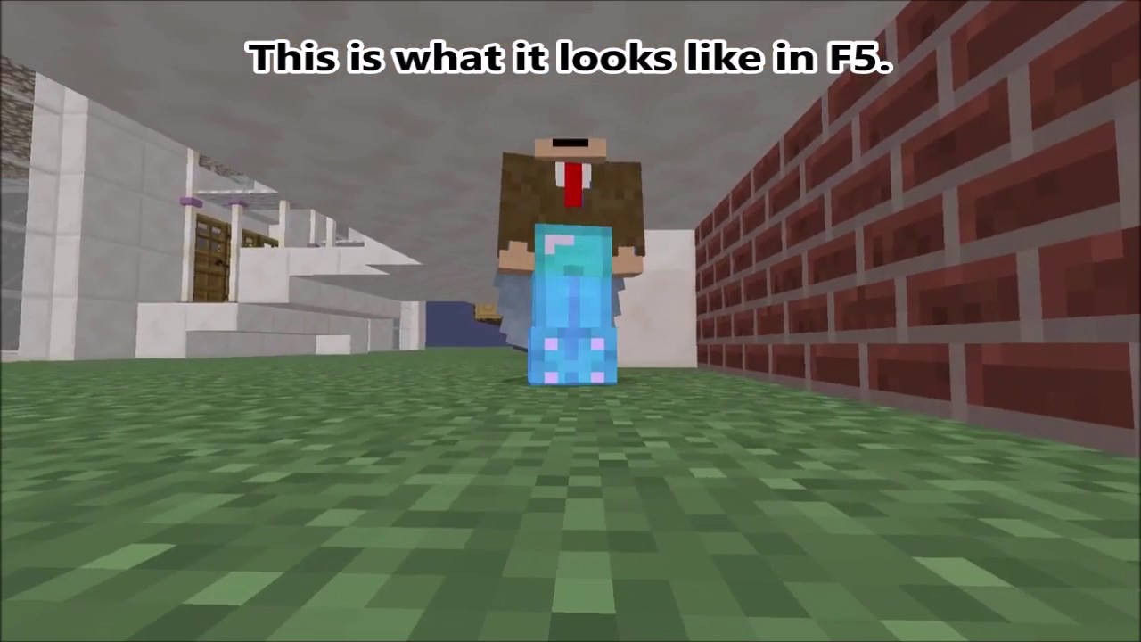 How to go under blocks MINECRAFT - YouTube