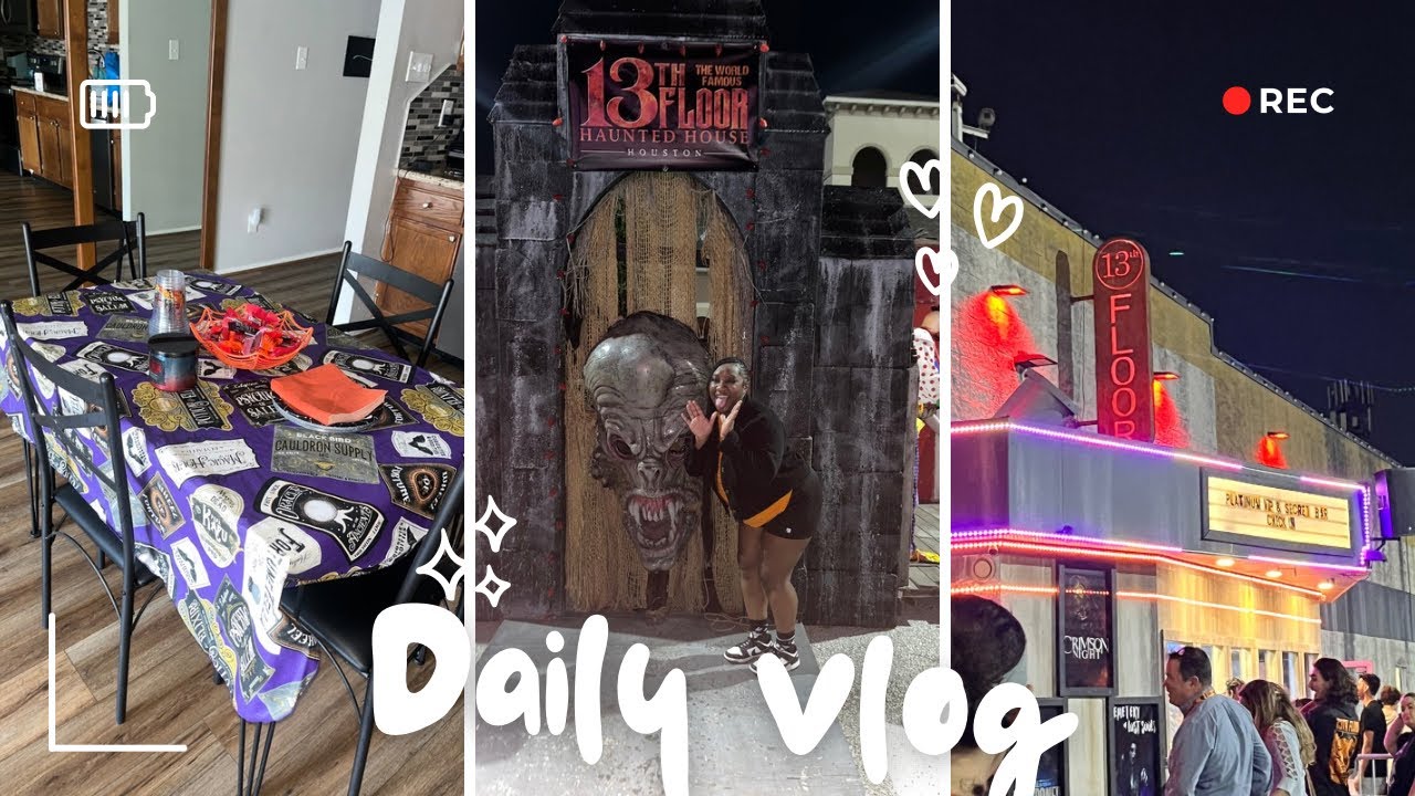 DAY IN THE LIFE | Haunted House | Halloween Edition 🎃