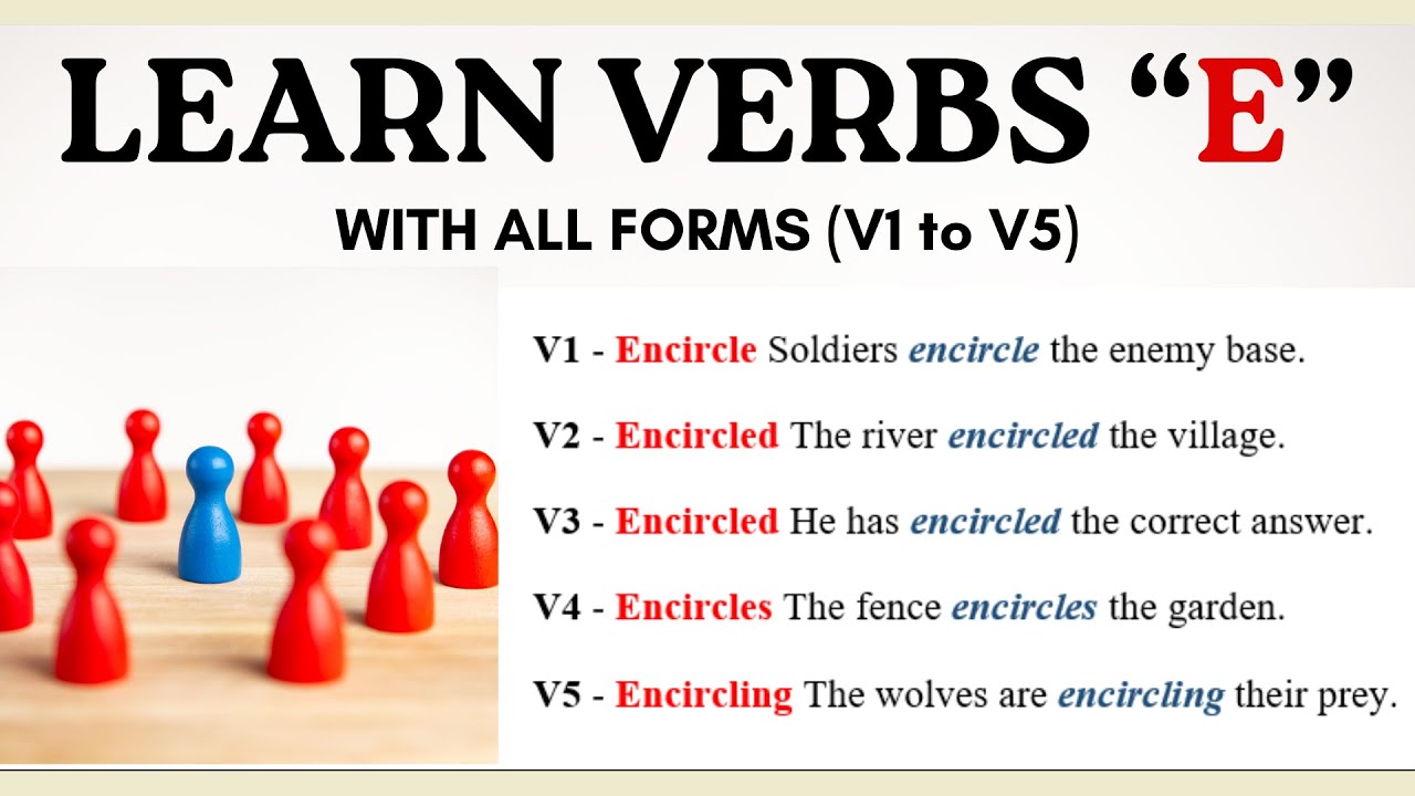 1000+ Verbs With Forms V1 V2 V3 V4 V5 and Examples | Part 15 - YouTube