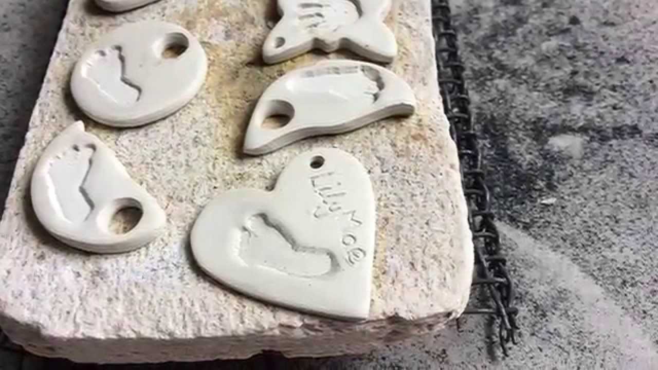 How I make Footprint Jewellery