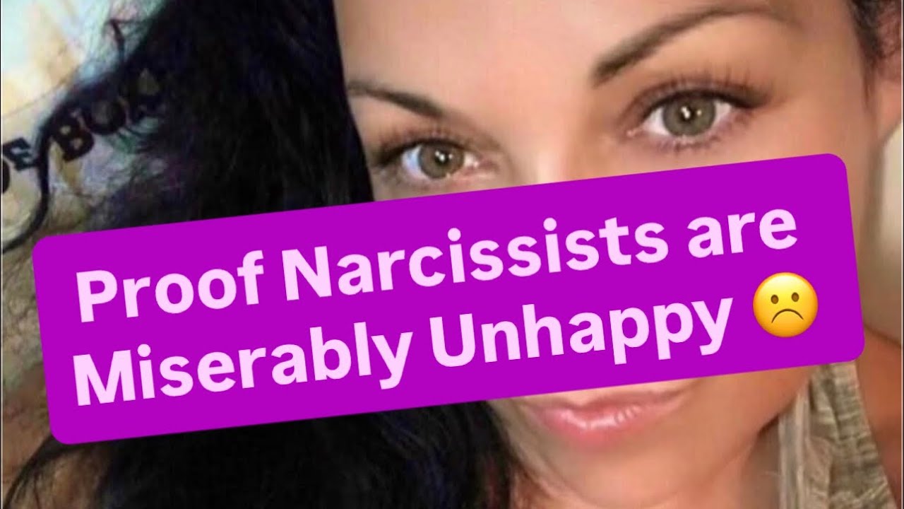 Доказательство того, что нарциссы ужасно несчастны