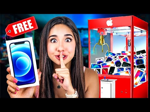 I Opened a FREE iPhone Claw Machine!