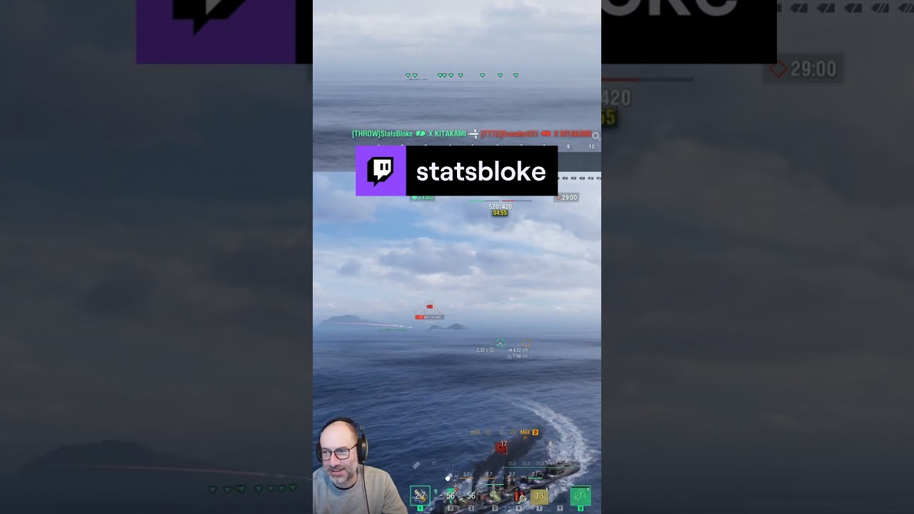 I killed a viewer || StatsBloke playing World of Warships on 