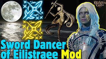 DARKSONG KNIGHT Sword Dancer of Eilistraee MOD Build - Baldur