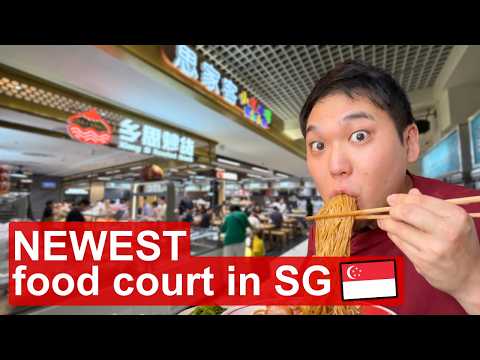 I Tried Singapore's NEWEST Foodcourt (it's controversial)