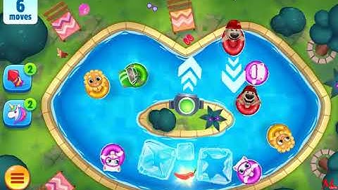 Talking Tom Pool Level 352 - Walkthrough