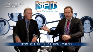 Dental Marketing FAQ #44 - How do I use the Referral System