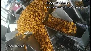 VD178K Multi Head Weigher for sticky product  Corn +Meat