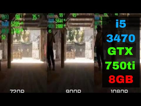 [BENCHMARK] Far Cry 5 GTX 750ti I5-3470 8GB RAM