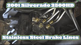 How to Install 2001-2002 Chevrolet Silverado and GMC Sierra Brake Lines
