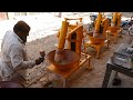 Incredible Technique of Traditional Ghota Machine Making at roadside Setup