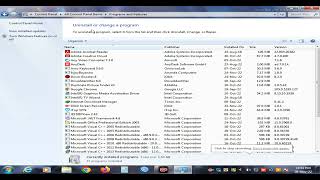 Windows 7 Theke Ki Kore Uninstall or Change A Program screenshot 2