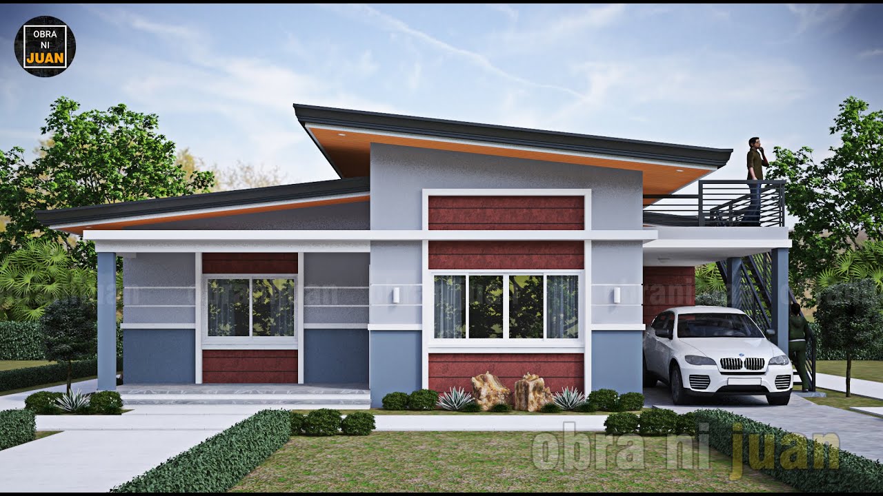 BUNGALOW HOUSE DESIGN - 14 BEDROOM SIMPLE HOUSE DESIGN